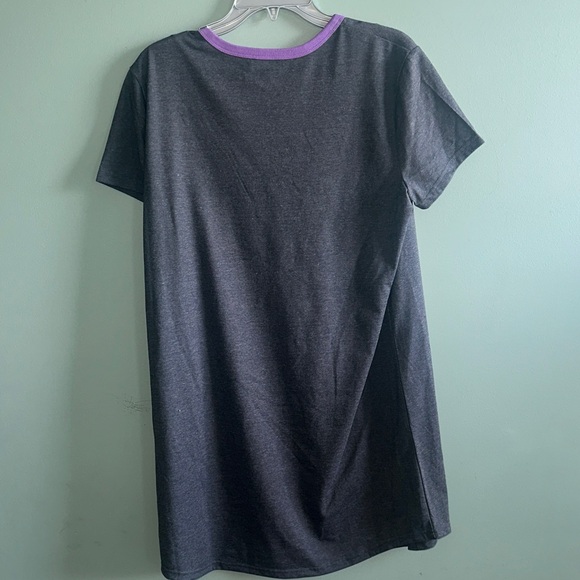 NWT Gray and Purple Mistress of Evil Night Shirt - Picture 5 of 5